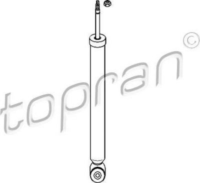 Topran 109 424 амортизатор на SKODA FABIA