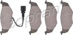 Topran 109 461 комплект тормозных колодок, дисковый тормоз на VW POLO (9N_)