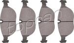 Topran 110 538 комплект тормозных колодок, дисковый тормоз на VW PASSAT Variant (3B6)