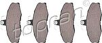 Topran 110 653 комплект тормозных колодок, дисковый тормоз на SKODA FELICIA I (6U1)