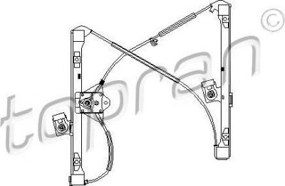 Topran 111 254 подъемное устройство для окон на VW POLO Variant (6KV5)