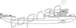 Topran 111 350 ручка двери на VW LT 28-46 II фургон (2DA, 2DD, 2DH)