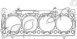 Topran 111 570 прокладка, головка цилиндра на VW LUPO (6X1, 6E1)