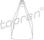 Topran 111 576 обшивка рычага переключения на AUDI 80 Avant (8C, B4)