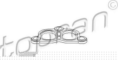 Topran 111 918 прокладка, впускной коллектор на VW TRANSPORTER V c бортовой платформой/ходовая часть (7JD, 7JE,