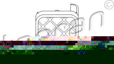 Topran 112 247 педальные накладка, педаль тормоз на SEAT LEON (1P1)