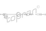 Topran 113 431 трос, замок двери на VW GOLF V (1K1)
