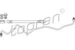 Topran 113 555 тормозной шланг на VW GOLF IV (1J1)