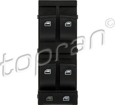 Topran 114 753 выключатель, стеклолодъемник на AUDI A6 Avant (4B5, C5)