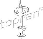 Topran 205 461 амортизатор на OPEL VECTRA B (36_)