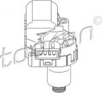 Topran 206 621 поворотная заслонка, подвод воздуха на OPEL ASTRA G универсал (F35_)
