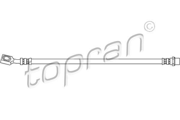 Topran 207 223 тормозной шланг на OPEL VECTRA C GTS