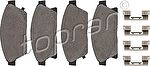 Topran 208 007 комплект тормозных колодок, дисковый тормоз на OPEL ASTRA J Sports Tourer