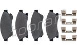 Topran 208 008 комплект тормозных колодок, дисковый тормоз на OPEL ASTRA J Sports Tourer