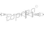 Topran 300 358 тросик спидометра на FORD SIERRA (GBG, GB4)