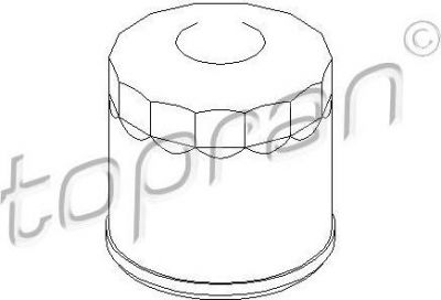 Topran 300 474 масляный фильтр на FORD FOCUS (DAW, DBW)