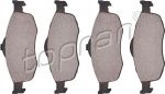 Topran 300 609 комплект тормозных колодок, дисковый тормоз на FORD SCORPIO I (GAE, GGE)