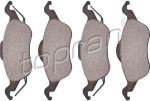 Topran 301 423 комплект тормозных колодок, дисковый тормоз на FORD FOCUS седан (DFW)