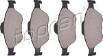 Topran 301 889 комплект тормозных колодок, дисковый тормоз на FORD FUSION (JU_)