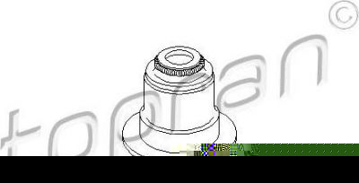 Topran 302 180 уплотнительное кольцо, стержень кла на FORD TRANSIT фургон