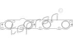 Topran 302 235 прокладка, выпускной коллектор на FORD MONDEO III седан (B4Y)