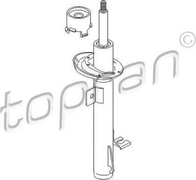 Topran 302 465 амортизатор на FORD FUSION (JU_)