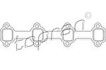 Topran 302 540 прокладка, выпускной коллектор на FORD TRANSIT c бортовой платформой/ходовая часть (E_ _)