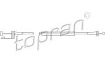 Topran 302 778 трос, замок двери на FORD ESCORT VII седан (GAL, AFL)
