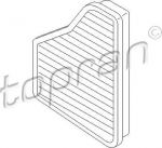 Topran 400 213 фильтр, воздух во внутренном пространстве на MERCEDES-BENZ AXOR 2