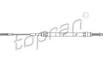 Topran 501 091 трос, стояночная тормозная система на VW PASSAT Variant (3B6)