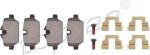 Topran 501 249 комплект тормозных колодок, дисковый тормоз на MINI MINI COUNTRYMAN (R60)