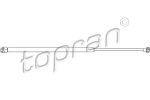 Topran 501 809 газовая пружина, крышка багажник на X3 (E83)