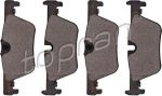 Topran 502 479 комплект тормозных колодок, дисковый тормоз на 1 (F20)