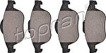 Topran 700 646 комплект тормозных колодок, дисковый тормоз на RENAULT LAGUNA II (BG0/1_)