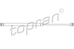 Topran 700 705 газовая пружина, крышка багажник на RENAULT SCЙNIC I (JA0/1_)