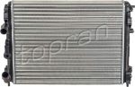 Topran 700 954 радиатор, охлаждение двигателя на RENAULT KANGOO (KC0/1_)