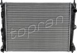 Topran 700 962 радиатор, охлаждение двигателя на NISSAN NOTE (E11)