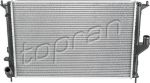 Topran 700 965 радиатор, охлаждение двигателя на DACIA LOGAN (LS_)