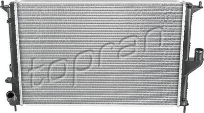 Topran 700 965 радиатор, охлаждение двигателя на DACIA LOGAN (LS_)