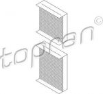 Topran 720 337 фильтр, воздух во внутренном пространстве на PEUGEOT 208