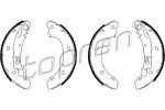 Topran 720 365 комплект тормозных колодок на PEUGEOT BOXER фургон (230L)