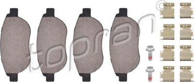 Topran 721 239 комплект тормозных колодок, дисковый тормоз на OPEL INSIGNIA седан