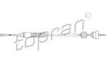 Topran 722 110 трос, управление сцеплением на PEUGEOT EXPERT фургон (222)