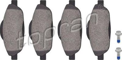 Topran 722 297 комплект тормозных колодок, дисковый тормоз на PEUGEOT 308 (4A_, 4C_)