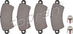 Topran 722 515 комплект тормозных колодок, дисковый тормоз на PEUGEOT 306 (7B, N3, N5)