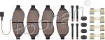 Topran 722 821 комплект тормозных колодок, дисковый тормоз на PEUGEOT BOXER фургон
