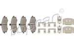 Topran 820 436 комплект тормозных колодок, дисковый тормоз на HYUNDAI ELANTRA (XD)