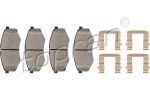 Topran 820 795 комплект тормозных колодок, дисковый тормоз на HYUNDAI ix20 (JC)