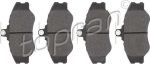Topran 821 131 комплект тормозных колодок, дисковый тормоз на HYUNDAI H100 автобус (P)