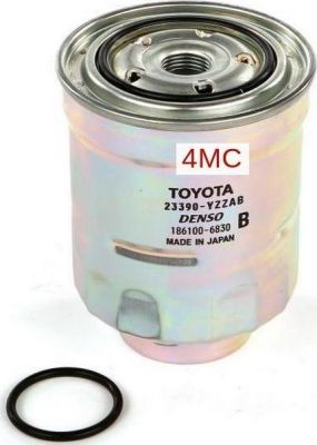 TOYOTA Фильтр топливный TOYOTA AURIS /COROLLA 1.4/2.2 D 06- (23390-YZZAB, 23390-YZZAB)